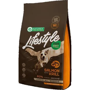 Krmivo pro psa Nature's Protection Dog Dry LifeStyle GF Junior Salmon 1.5 kg