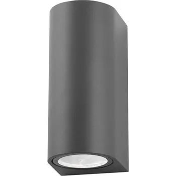 Venkovní osvětlení Svítidlo Nova Luce NERO R WALL GREY 2 nástěnné, IP 54, GU10