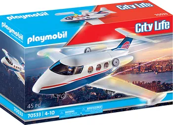 Stavebnice Playmobil Playmobil City Life 70533 Soukromé letadlo