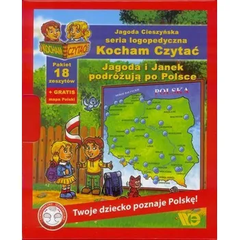 Matematika Kocham czytać. Pakiet 18 zeszytów (31-48) czerwony - Jagoda Cieszyńska