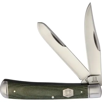 Multifunkční nůž Nůž zavírací TRAPPER GREEN MICARTA