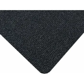 Rohožka Černá protiúnavová protiskluzová rohož Alba - délka 85 cm, šířka 50 cm, výška 1,4 cm