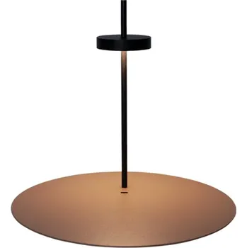 Lampička Molto Luce Stylová stolní lampička v minimalistickém designu Scave T Barva: Černá / Hnědá 738-5002962S Stylová stolní lampička v minimalistickém designu Scave T