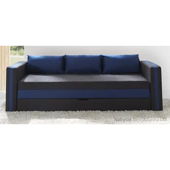 Pohovka Moderní pohovka gauč rozkládací Euforia duo Gib modrá
