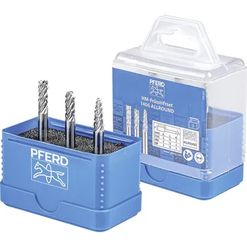 Fréza PFERD TOOLS 21901406 frézovací kolík sada tvrdokov Ø hřídele 6 mm