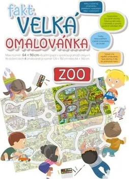 Fakt velká omalovánka Zoo - Baloušek Tisk (2021, brožovaná)