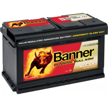 Autobaterie Autobaterie Banner Running Bull AGM 580 01, 80Ah, 12V ( 58001 )