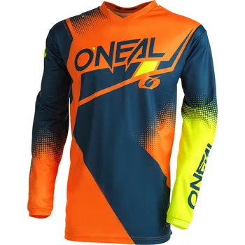 cyklistický dres Dres O´Neal Element RACEWEAR modrá/oranžová/žlutá Velikost: XL