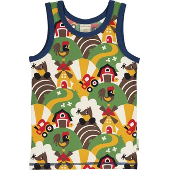 Chlapecké tílko Dětské tílko Farma, krtek a traktor Maxomorra Velikost: 92/98