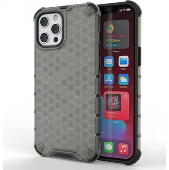 Kryt se strukturou včelí plástve pro iPhone 13 Pro - černý