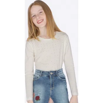 Dámská halenka Dívčí tričko se srdcem Mayoral 7012 smetanové Rozměr: 157 (14 let)