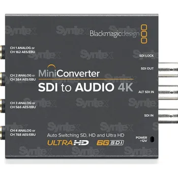 Blackmagic Design Mini Converter SDI to Audio 4K