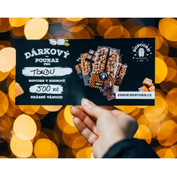 Tělový krém Dárkový poukaz Částka: 1000