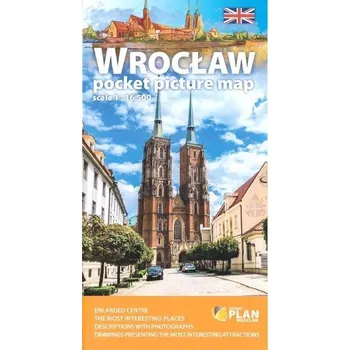 Cestování Plan kieszonkowy rys.-Wrocław w.angielska 1:16 500 - Praca zbiorowa
