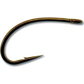 Rybářský háček # 8 CS49SNP-BR, muškařský háček Caddis, 25ks, Mustad velikost 12, barva bronze