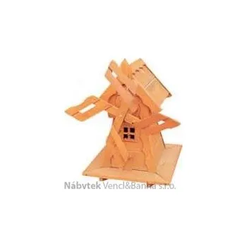 Zahradní dekorace dřevěná dekorace, dřevěný zahradní dekorační větrný mlýn drewfilip 70