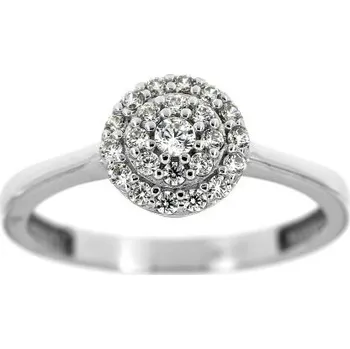 Prsten Zlatnictví U Kostela Dámský prsten se zirkony 680BZ 52 2726-19967652