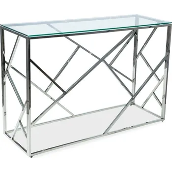 Konferenční stolek Casarredo Konzolový stolek MACADA C barva chrom/sklo
