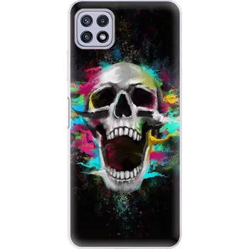 Telefonní příslušenství Odolné silikonové pouzdro iSaprio - Skull in Colors - Samsung Galaxy A22 5G