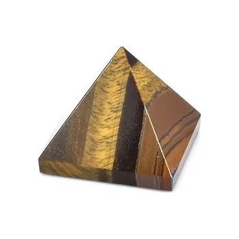 Tygří oko pyramida 45 x 45 mm