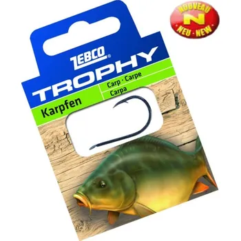 Naviazaný háčik 1/0 Trophy Carp, 0.35mm, 0.7m vel. 4 / pr.0,30mm