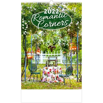 Kalendář Helma365 Romantic Corners 2022