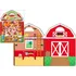 Melissa & Doug Adhezní sešit se samolepkami Farma 52 ks