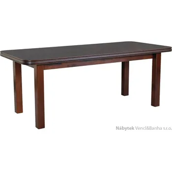 Jídelní stůl Drewmix dřevěný jídelní rozkládací stůl dýhovaný Wenus 8 drewmi