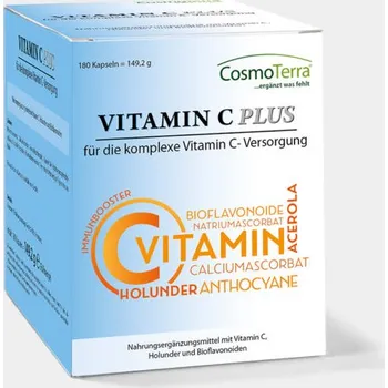 VITAMIN C PLUS Kapsle pro komplexní zásobování organismu vitaminem C (Neobsahuje lepek ani laktózu)