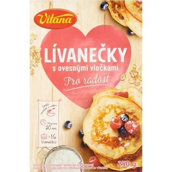 Vitana Lívanečky s ovesnými vločkami 250 g