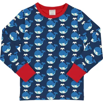 Dětské triko s dlouhým rukávem Velryba Maxomorra Velikost: 74/80