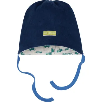 Kojenecká čepice Kojenecká čepice zimní - fleecová Tmavě modrá loud + proud Velikost: 50/56