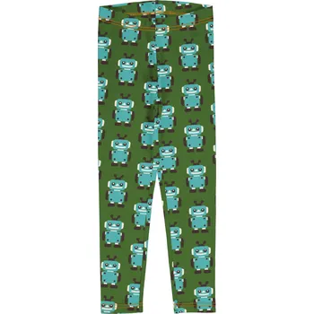 Dívčí legíny Dětské legíny s vyšší gramáží Robot Maxomorra Velikost: 86/92