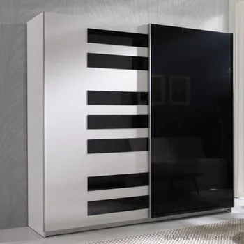 Moderní šatní skříň s posuvnými dvířky Twister 5 piano Maridex