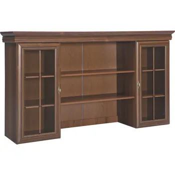 Knihovna Eoshop Nadstavbová vitrína pro komodu Lora 4KK, samoa king, lamino