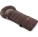 Zimní fusak HappyBee Combi LENY s kožíškem Brown