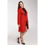 Glara Zavinovací dámský kabát z vlny 724545