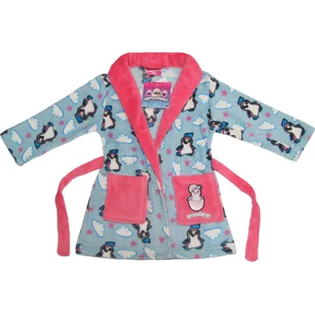 Dívčí župan Hatchimals dívčí modro-růžový župan Velikost: 104