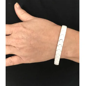 Náramek Steel Edge Magnetický náramek z keramiky WJHB356 Barva: Bílá