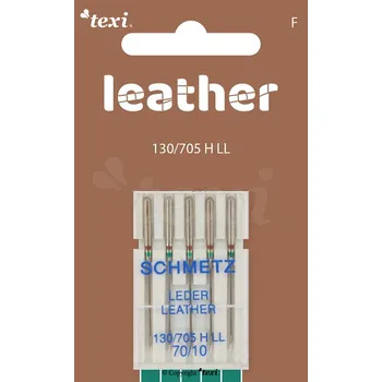 Nástroj na niť a příze Jehly na kůži TEXI LEATHER 130/705 H LL 5x70
