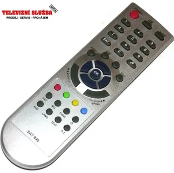 Dálkový ovladač Dálkový ovladač SAT - Mascom SAT999 = ZZ DVB 1