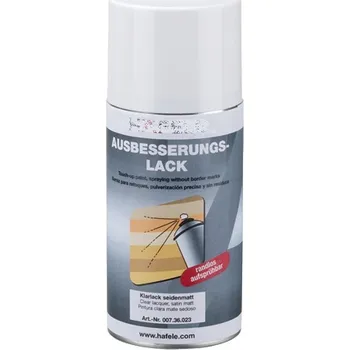 Lak na dřevo Retušovací transparentní opravný lak ve spreji obsah 300 ml