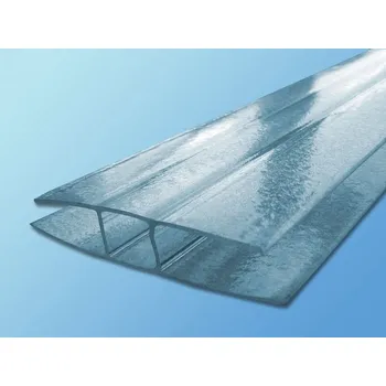 Stavební profil PC profil H 8/10 mm d3000 čirá