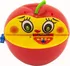 Pokladnička Teddies Pokladnička červené jablko s červíkem na klíček