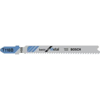 Pilový plátek Pilový plátek Bosch T 118 B, 3 kusy