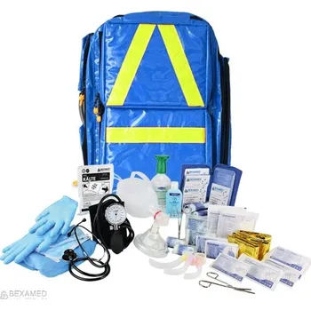 Lékárnička HERZmed X-LINE PLANE - vybavený ProFireman BLUE (modrá)