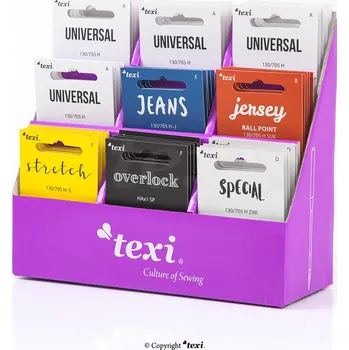 Balení 9 typů jehel Texi - 45 ks