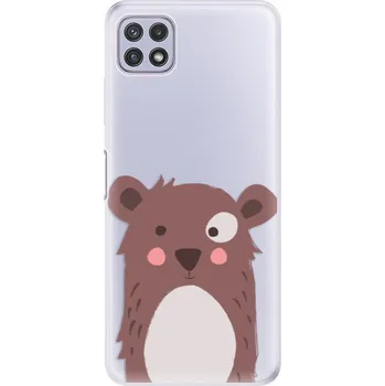 Pouzdro na mobilní telefon Odolné silikonové pouzdro iSaprio - Brown Bear - Samsung Galaxy A22 5G