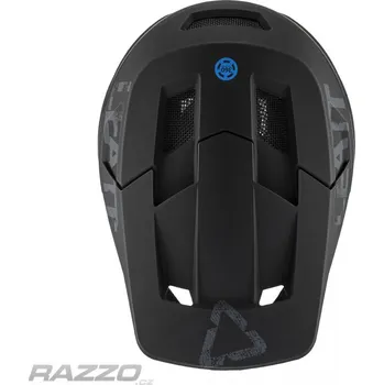 Cyklistická přilba Náhradní kšilt helmy Leatt Visor MTB 1.0 DH V21.1 Black XS-S