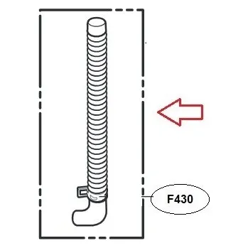 Originální vypouštěcí hadice 5214EN3042P pro pračku LG